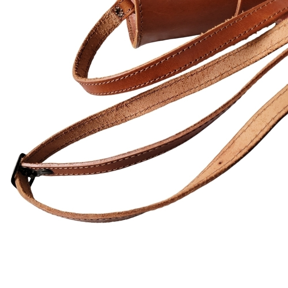 Genuine Leather Cylinder Shape Mini Crossbody Bag Handmade in Greece - Picture 12 of 15